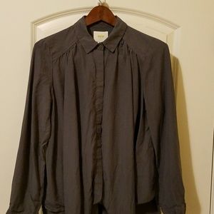 Fall Sale-Anthropologie Maeve  casual shirt
